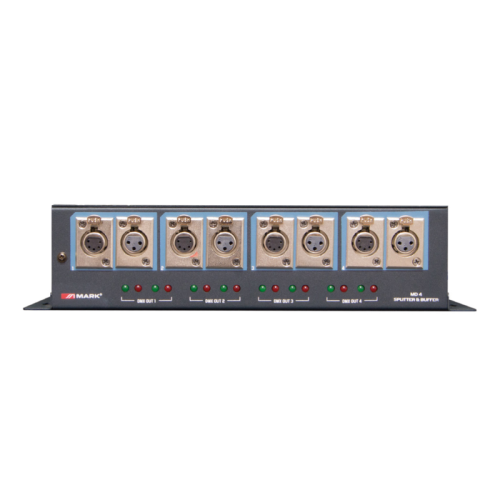 Equipson MARK MD 4 DMX Splitter Buffer - Black Equipson MARK MD 4 DMX Splitter Buffer - Black
