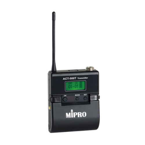 MIPRO ACT-500T UHF Analog Bodypack Transmitter - Black