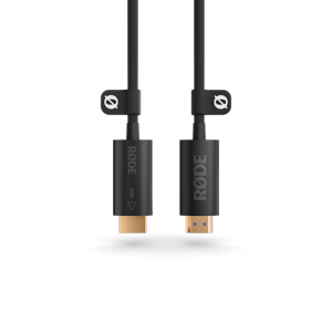 كابل HDMI من الألياف الضوئية من RODE بطول 10 أمتار - أسود