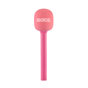 RODE Interview GO Handheld Adaptor for the Wireless Range - Pink