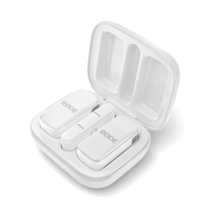 ميكروفون لاسلكي فائق الصغر رود Wireless Micro، إصدار لايتنينج – باللون الأبيض