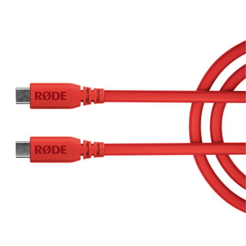 كابل RODE SC17 USB-C إلى USB-C بطول 1.5 متر - أحمر