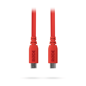 كابل RODE SC17 USB-C إلى USB-C بطول 1.5 متر - أحمر
