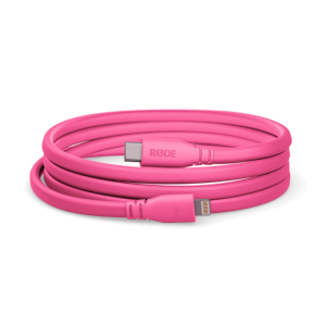 كابل RODE SC19 من USB-C إلى Lightning بطول 1.5 متر - وردي