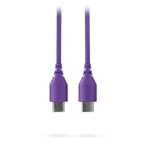 كابل Rode SC22 بطول 30 سم من نوع USB-C إلى USB-C - بنفسجي