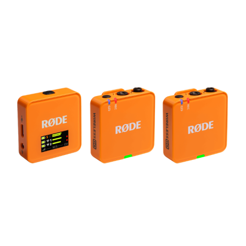 Rode Wireless GO (Gen 3) Compact Wireless Microphone System - Orange