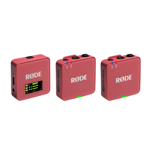 Rode Wireless GO (Gen 3) Compact Wireless Microphone System - Rose Rode Wireless GO (Gen 3) Compact Wireless Microphone System - Rose